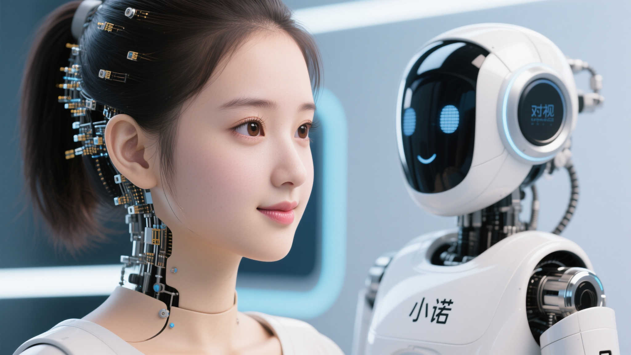 未来伴侣新选择?国产仿生少女‘小诺’惊艳亮相 未来伴侣新选择?国产仿生少女‘小诺’惊艳亮相